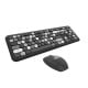 Wireless keyboard + mouse set MOFII 666 2.4G - Black