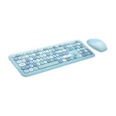Wireless keyboard + mouse set MOFII 666 2.4G - Blue