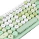 Wireless keyboard + mouse set MOFII Candy 2.4G - green