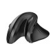 Belaidė vertikali pelė Dareu LM109 Magic Hand bluetooth + 2.4G - juoda