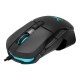 Laidinė žaidimų pelė su keičiamais šonais Delux M629BU RGB 16000DPI