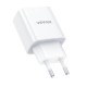 Wall charger VFAN E04 USB-C 20W QC 3.0 + Lightning cable - White