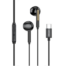Wired headphones VFAN M11 USB-C - black