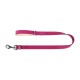WAUDOG natural leather dog leash 25 mm wide, 122 cm long pink