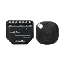 WiFi Shelly Shutter + BLU Button Tough 1 žaliuzių/užuolaidų valdiklis