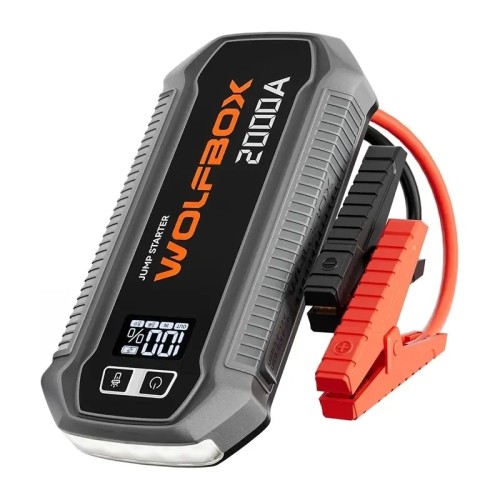WOLFBOX MegaVolt 12 16.000 mAh 2.000 A Jump Starter WOLFBOX MegaVolt 12 16.000 mAh 2.000 A Jump Starter