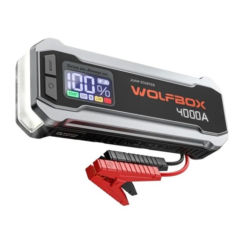 WOLFBOX MegaVolt 24 24 000 mAh 4 000 A užvedimo akumuliatorius WOLFBOX MegaVolt 24 24 000 mAh 4 000 A užvedimo akumuliatorius