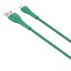 Žaibo kabelis LDNIO LS672 30W, 2m (žalias)