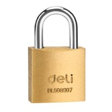 Žalvarinės spynos Deli įrankiai EDL508907