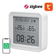 Zigbee Gosund ST17 LCD smart temperature and humidity sensor Tuya