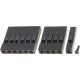2.54mm pin plug - 2 pins - 10 pcs - cover - for electronic systems