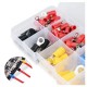 Set of 200pcs - Eyelet connectors with insulation