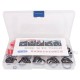 Set of 250 seals - Universal O-rings - washers - rubber grommets