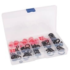 Set of 250 seals - Universal O-rings - washers - rubber grommets