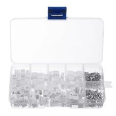 250 vnt rinkinys - XH r-2.54mm jungtys - 2-3-4PIN balansavimo kištukai ir lizdai