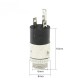 3.5mm headphone jack socket, screwed, silver PJ-392