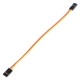 3-PIN tape cable - 40cm - pitch 2.54 mm - female-female DuPont - Transition - servo plugs (Futaba)