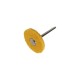 320# nylon fiber polishing disc - green - 3mm abrasive head 320# nylon fiber polishing disc - green - 3mm abrasive head