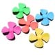 4-blade propeller 40x2mm - blue - for a mini wind turbine - For DIY projects