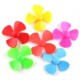 4-blade propeller 40x2mm - blue - for a mini wind turbine - For DIY projects