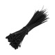 Set of 400 pcs Cable Ties Strong UV - black /white Box