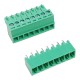 5 kontaktų 15EDG KF2EDG nuimamas gnybtų blokas - 3.5 mm žingsnis - kištukas ir lizdas