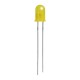 LED 5mm yellow diffusion LED 20mA - 10 pcs