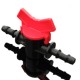 8 mm push-in valve - two-way with flow regulation - irrigation line 8 mm push-in valve - two-way with flow regulation - irrigation line