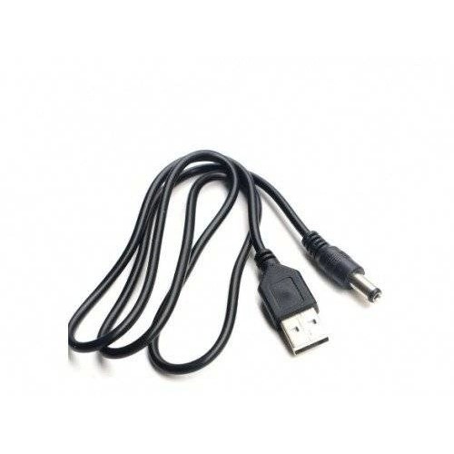 USB type A cable - DC 5.5 x2.5mm - power cable - 100cm USB type A cable - DC 5.5 x2.5mm - power cable - 100cm
