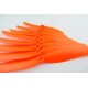 ABC-Power 9x5 propeller - orange - 9050 propeller with reduction insert