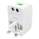 Adapter World USA EU UK – universalus lizdo adapteris – tarptautinėms kelionėms