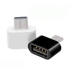 Adapteris - Adapteris - USB į USB C tipo - baltas - OTG
