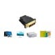 Adapteris – DVI-D vyriškas (24+1) į HDMI moteriškas 1080p keitiklis