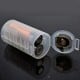 Akumuliatoriaus adapteris 2xAA iki R20/D - Baterijų krepšelis 2xAA (R6 1.5V)