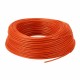Alavuotas varinis silikoninis laidas 26AWG - 28 gyslų - 0.14 mm2 - raudonas - lankstus Alavuotas varinis silikoninis laidas 26AWG - 28 gyslų - 0.14 mm2 - raudonas - lankstus