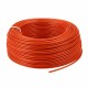 Alavuotas varinis silikoninis laidas 26AWG - 28 gyslų - 0.14 mm2 - raudonas - lankstus Alavuotas varinis silikoninis laidas 26AWG - 28 gyslų - 0.14 mm2 - raudonas - lankstus