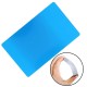 Aliuminio vizitinė kortelė graviravimui - juoda - 54x86mm -