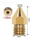 Antgalis 0.2 mm M6 – siūlas 1.75 mm – H13 mm – kūginis – RepRap E3D V5 V6