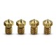 Nozzle 0.4mm M6 - Filament 3.0mm - H12.5mm - Conical - RepRap E3D V5 V6