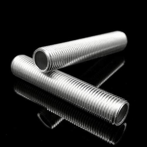 Nipple - M10x80mm threaded tube for lamps and lighting Nipple - M10x80mm threaded tube for lamps and lighting