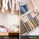 Underwear organizer - 11 compartments - drawer insert - foldable - fabric