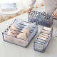 Underwear organizer - 11 compartments - drawer insert - foldable - fabric
