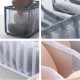 Underwear organizer - 6 compartments - drawer insert - foldable - fabric
