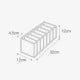 Underwear organizer - 7 compartments - drawer insert - foldable - fabric