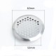 Round ventilation grille 53mm stainless steel