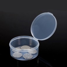 Apvalus konteineris - 44x17mm - Plastikinė dėžutė - Rakinama tvarkytuvė