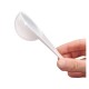 Round plastic spoon - measuring cup - 5g - disposable