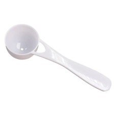 Round plastic spoon - measuring cup - 5g - disposable