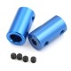 Axle connector - adapter from 4mm to 5mm - for motor shaft -