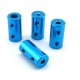 Axle connector - adapter from 4mm to 5mm - for motor shaft -